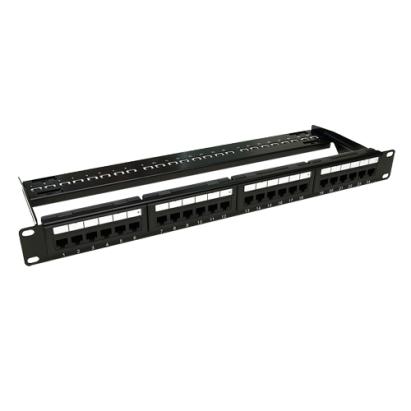 Patch panel UTP Cat6 1U cu 24 porturi RJ45 ASYTECH Networking