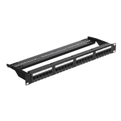 Patch panel UTP Cat5e 1U cu 24 porturi RJ45 ASYTECH