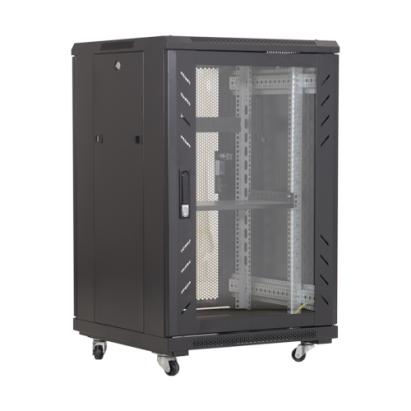 Rack de podea 27U 19 inch 600x600 mm negru ASYTECH Networking