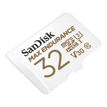 Card microSD 32GB SanDisk MAX Endurance U3 V30 pentru supraveghere