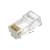 Mufe RJ45 Cat.5e neecranate, 100 bucati, 8 pini auriti, Rovision