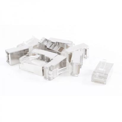 Mufa RJ45 CAT6 ecranata pentru cablu de retea Ethernet