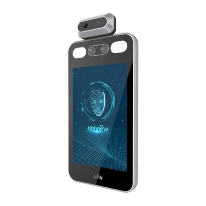 Terminal control acces cu recunoastere faciala si detectie temperatura UNV