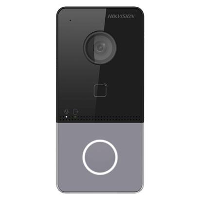 Panou exterior videointerfon Hikvision Wi-Fi 2.4GHz, 1 familie, IP65