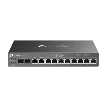 Router VPN 3-in-1 TP-Link Omada ER7212PC cu Switch PoE si Multi-WAN