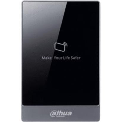 Cititor card Mifare Dahua ASR1100A cu RS485, Wiegand si montaj aplicat