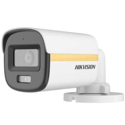 Camera supraveghere analog Hikvision 2MP ColorVu, IR 30m, microfon, PoC