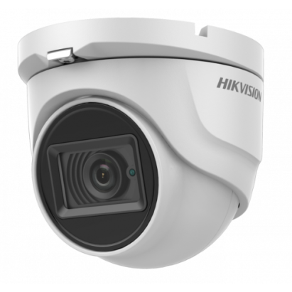 Camera de supraveghere Hikvision 2MP cu audio, lentila 2.8 mm si IR 30 m