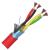 Cablu de incendiu E120 2x2x1.0 mm, 100 m, halogen free, ELAN