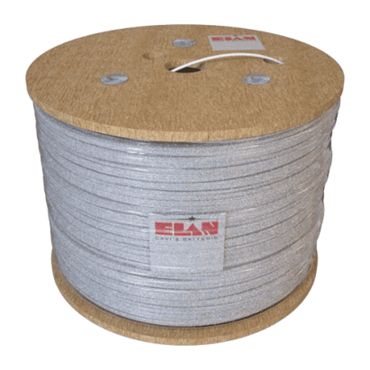 Cablu alarmă 6 fire ecranat, cupru integral, 500 m, Elan 6CUEF-T