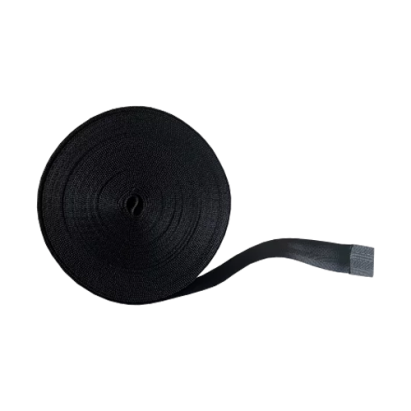 Banda textila de fixare CELO Premium, neagra, rola 10 m, latime 15 mm