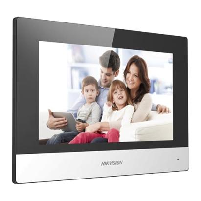 Monitor videointerfon Hikvision 7 inch, WiFi, Touch Screen, PoE