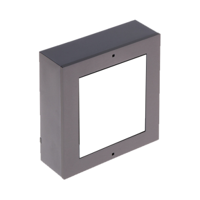 Rama montaj aparenta 1 modul pentru interfon modular Hikvision, aluminiu