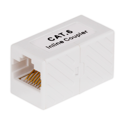 Cupla RJ45 CAT6 pentru prelungire cablu interior UTP/FTP, mufa 8P8C