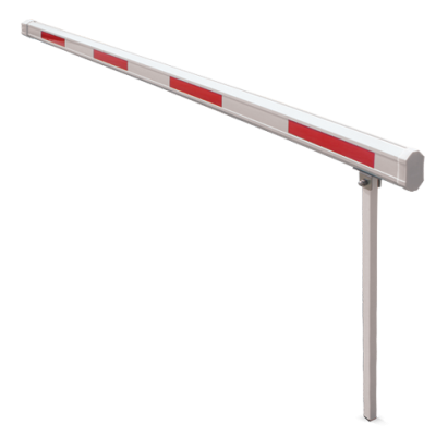 Stalp mobil pentru sustinere brat bariera MOTORLINE, cu garnitura anti-impact