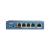 Switch PoE Hikvision cu 4 porturi si 1 port uplink, 38W, mod Extended