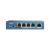 Switch PoE Hikvision cu 4 porturi si 1 port uplink, 38W, mod Extended