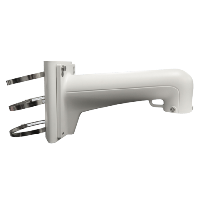 Suport pentru montaj pe stâlp camere PTZ Hikvision, aluminiu, 10 kg