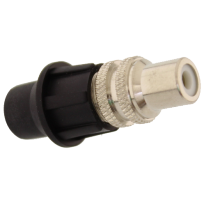 Conector RCA mama prin compresie 75 Ohm pentru RG6, RG59, RG178 CAP SYSTEM
