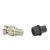Conector BNC prin compresie 75 ohmi pentru cablu 2-7 mm, CAP SYSTEM