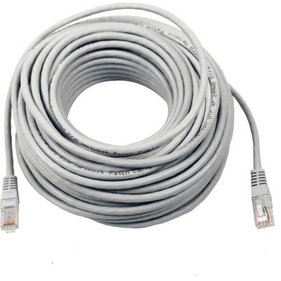 Cablu patchcord UTP CAT5 RJ45-RJ45, 20 metri, 24 AWG, gri