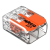 Conector derivatie 2 fire WAGO 221-412, max. 4 mm², set 100 buc