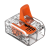 Conector derivatie 2 fire WAGO 221-412, max. 4 mm², set 100 buc