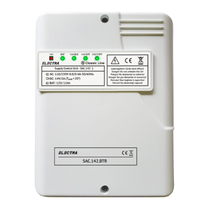 Sursa de alimentare in comutatie cu back-up SAC.142.BTR - ELECTRA SAC.142.BTR