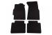 Mochete de podea din carpetă cu două straturi, potrivite pentru Honda Civic 1995-1998, 3 uși, set de 4 bucăți, negre Performance AutoTuning