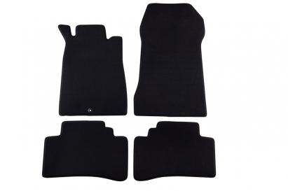 Mochete textile cu trei straturi potrivite pentru Mercedes CLK C208 1997-2002, set de 4 bucăți, negru Performance AutoTuning