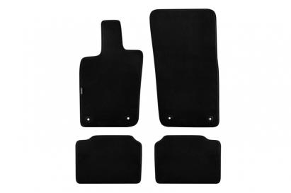 Mochete textile cu trei straturi, potrivite pentru Porsche Panamera, Panamera Sport Turismo după 2016, set de 4 bucăți, negru Performance AutoTuning