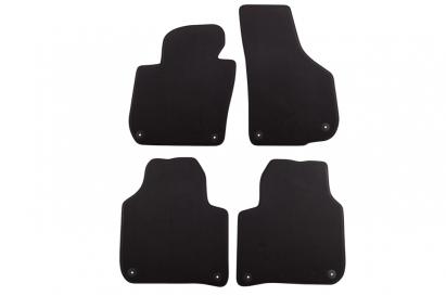 Mochete textile cu trei straturi potrivite pentru Skoda Superb sedan, combi 2008-2015, set de 4 bucăți, negru Performance AutoTuning