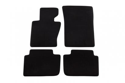 Mochete textile cu trei straturi potrivite pentru BMW X3 E83 2004-2010, set de 4 bucăți, negru Performance AutoTuning