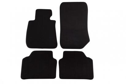 Mochete textile cu trei straturi potrivite pentru BMW Seria 3 E90 sedan, E91 touring 2005-2012, set de 4 bucăți, negru Performance AutoTuning