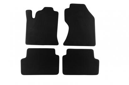 Mochete textile cu trei straturi, potrivite pentru Ford Focus 2001-2004, set de 4 bucăți, negru Performance AutoTuning