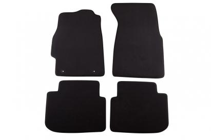 Mochete textile cu trei straturi potrivite pentru Honda Civic 1999-2001, 3 uși, set de 4 bucăți, negru Performance AutoTuning
