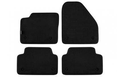 Mochete textile cu trei straturi, potrivite pentru Jaguar E-Pace după 2017, set de 4 bucăți, negre Performance AutoTuning
