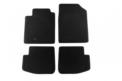 Mochete textile cu trei straturi potrivite pentru Toyota Yaris 1999-2005, 3 uși, set de 4 bucăți, negru Performance AutoTuning