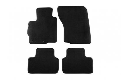 Tălpi textile cu trei straturi, potrivite pentru Mitsubishi ASX 2010-2022, set de 4 bucăți, negre Performance AutoTuning