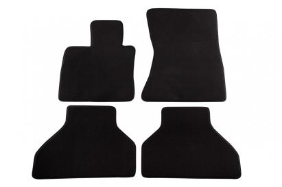 Mochete textile cu trei straturi potrivite pentru BMW X5 E70 2007-2013, set de 4 bucăți, negru Performance AutoTuning