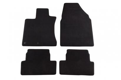 Tălpi textile cu trei straturi, potrivite pentru NISSAN QASHQAI 2007-2014, set de 4 bucăți, negru Performance AutoTuning