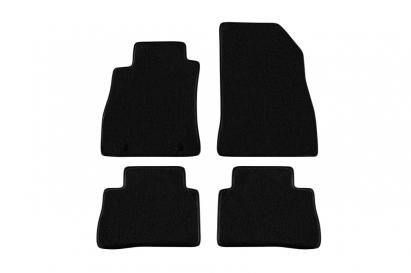 Mochete textile cu trei straturi, potrivite pentru Nissan Juke 2010-2019, set de 4 bucăți, negru Performance AutoTuning