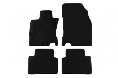 Tălpi textile cu trei straturi, potrivite pentru Nissan Qashqai după 2014, set de 4 bucăți, negre Performance AutoTuning