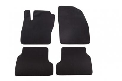 Tălpi textile cu trei straturi, potrivite pentru Ford Focus 2004-2011, set de 4 bucăți, negre Performance AutoTuning