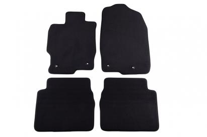 Mochete textile cu trei straturi, potrivite pentru Mazda 6 sedan, break 2008-2013, set de 4 bucăți, negru Performance AutoTuning