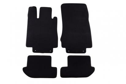 Mochete textile cu trei straturi potrivite pentru Mercedes CL C215 1999-2007, set de 4 bucăți, negru Performance AutoTuning