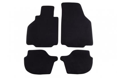 Mochete textile cu trei straturi, potrivite pentru Porsche 911 model 996 1997-2006, set de 4 bucăți, negru Performance AutoTuning