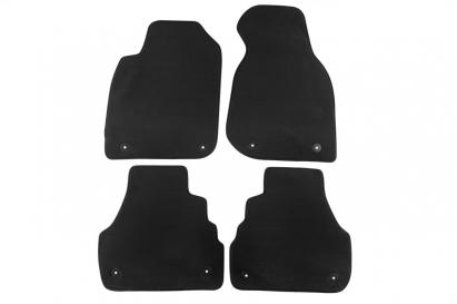 Mochete textile cu trei straturi din material Petex Style potrivite pentru Audi A6 sedan, break 1998-2005, set de 4 bucăți, negru Performance AutoTuning