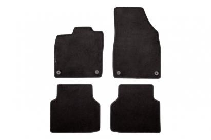 Mochete textile cu trei straturi, potrivite pentru Audi Q4 e-Tron după 2021, set de 4 bucăți, negre Performance AutoTuning