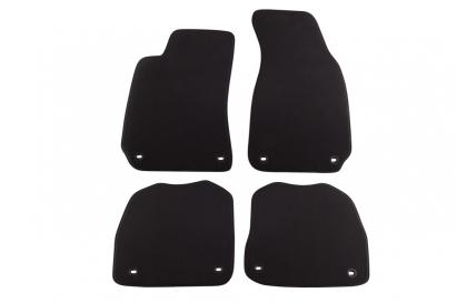 Tălpi textile cu trei straturi, potrivite pentru Skoda Superb 2002-2008, set de 4 bucăți, negre Performance AutoTuning